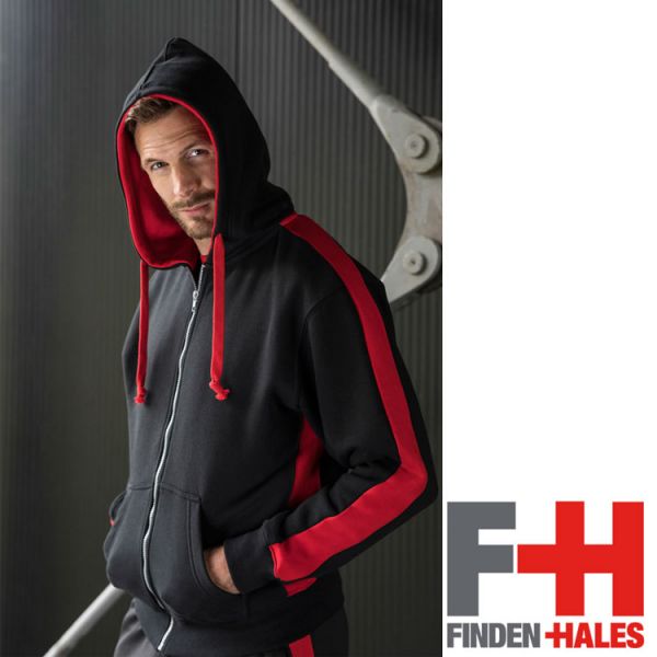 Hoodie Full Zip - LV330 - Finden & Hales Teamwear