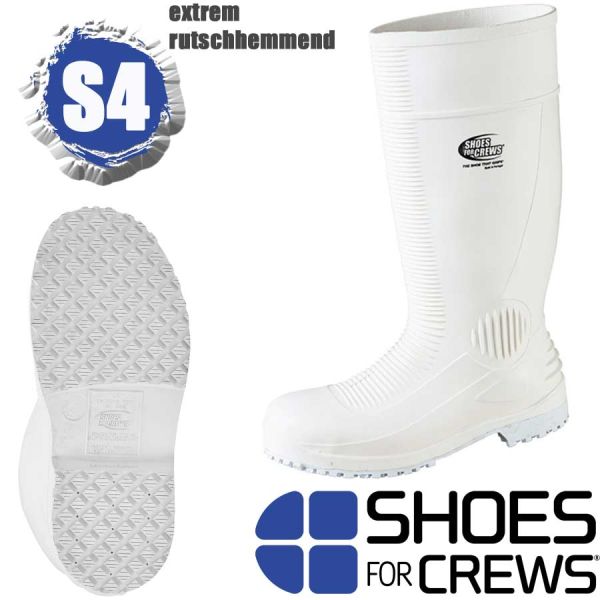 GUARDIAN, extrem rutschfester Gummistiefel, Shoes for Crews-