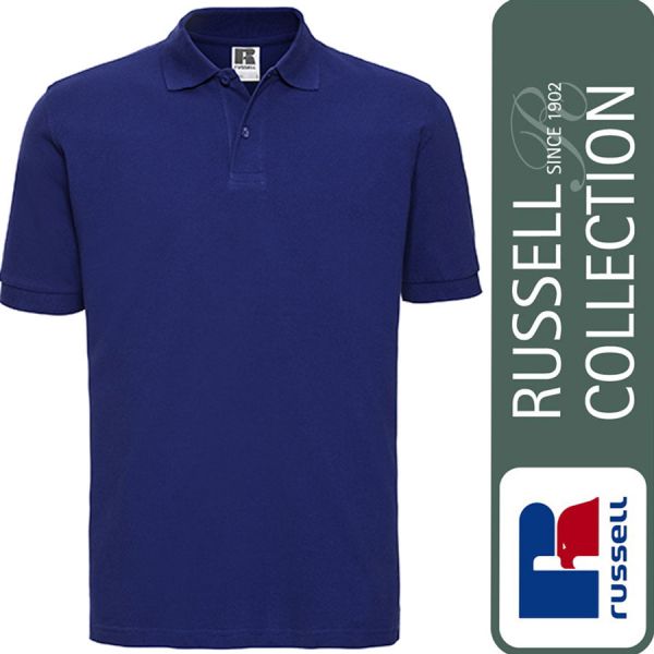 Men`s Classic Cotton Polo Z569 - RUSSEL COLLECTION