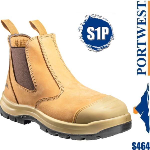 Safety Dealer Stiefel, S1P, FT71, Weizen, PORTWEST