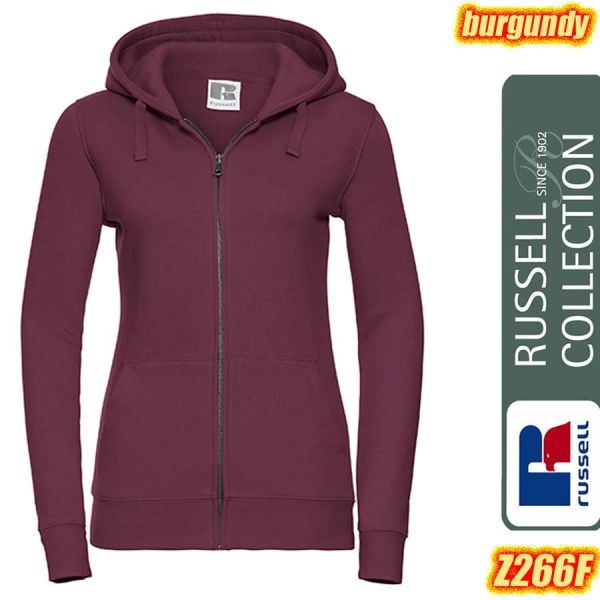Damen-Authentic-Zipped-Hood-Jacket,-RUSSEL,Z266F