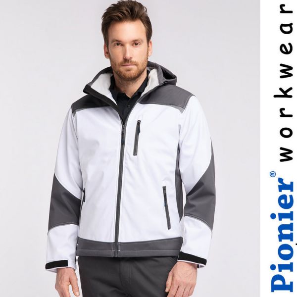 Softshelljacke mit verlängertem Rücken - Pionier Workwear - 5864