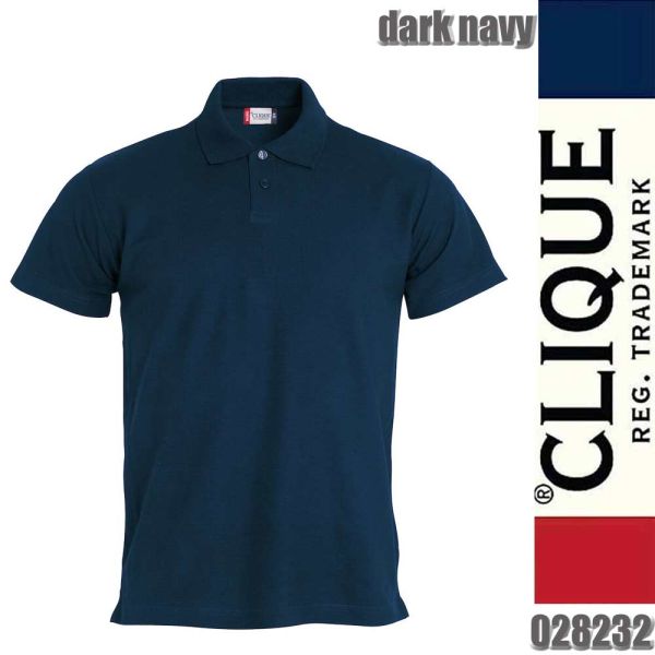 Basic Polo S/S Junior Poloshirt Kinder - Clique -, dark navy