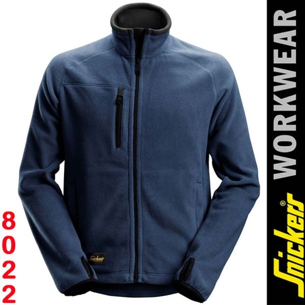POLARTEC Fleece Arbeitsjacke - 8022 - SNICKERS Workwear, navy-black
