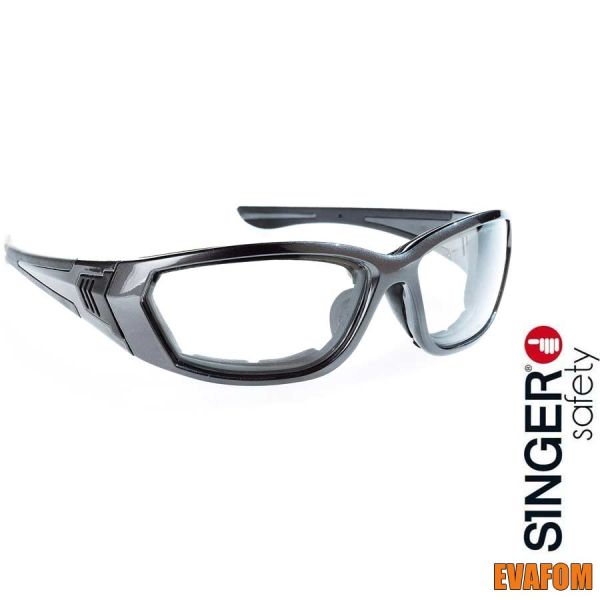 Schutzbrille mit herausnehmbarem Schaumstoff, EVAFORM, Singer Safety