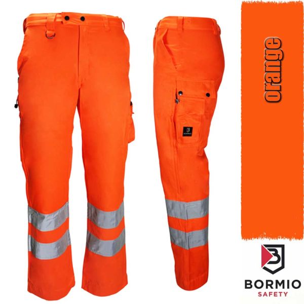 BORMIO Safety STRADA - Arbeitsbundhose, orange-EN20475