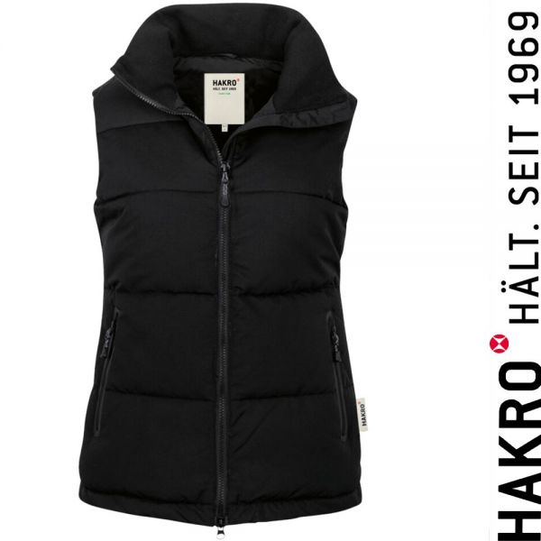 NO. 242 Hakro Damen Bodywarmer Winnipeg-schwarz