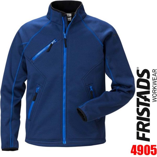 Softshell Stretchjacke 4905 - FRISTADS Workwear - 120962-dunkelblau