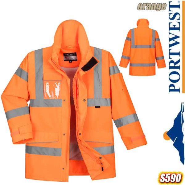 Warnschutz-Regenparka, Extreme, S590, PORTWEST,