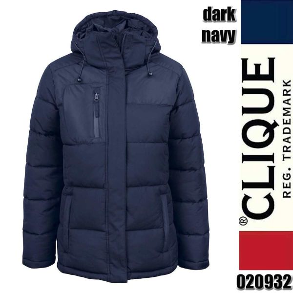 Colorado Ladies gepolsterte Damen Winterjacke, Clique - 020932, dark navy