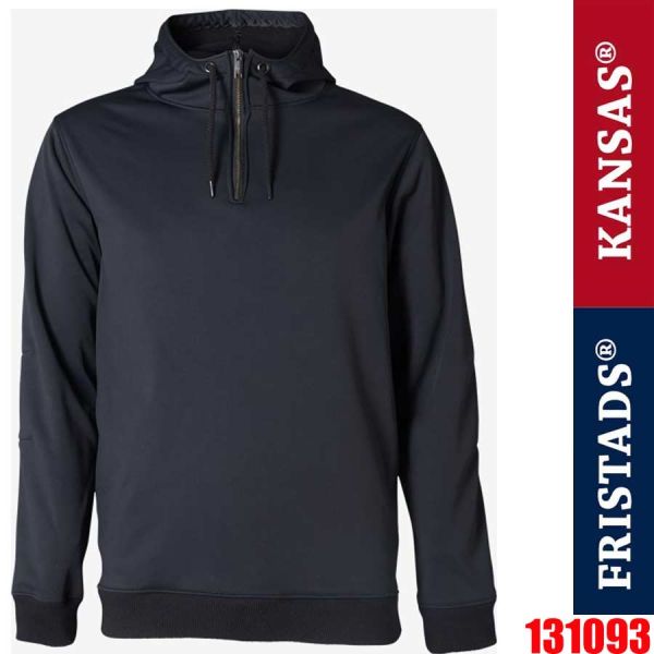 Windstopper Gore - Hoodie, Crafted, schwarz, FRISTADS-KANSAS, 131093