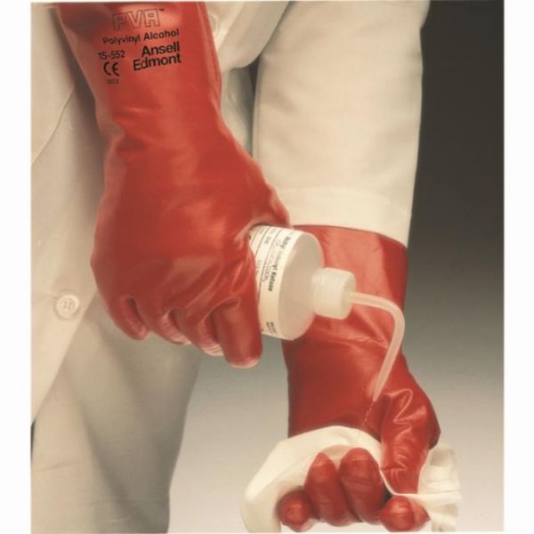 Ansell PVA® Tri- und toluolbeständiger Handschuh mit Manschette, vollbeschichtet, 355 mm lang