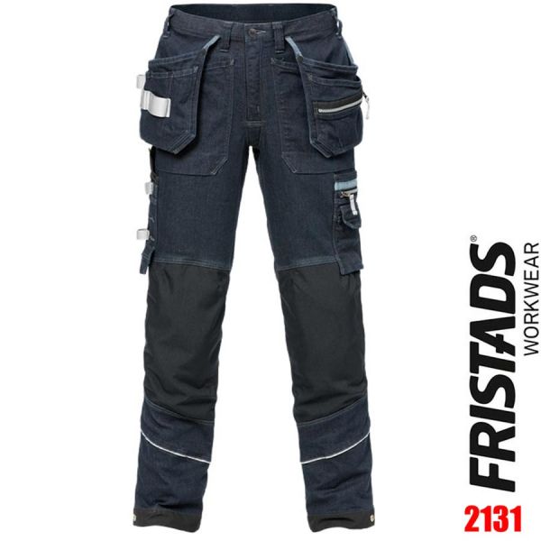 Handwerker Stretch-Jeans 2131 - FRISTADS-124152-indigoblau