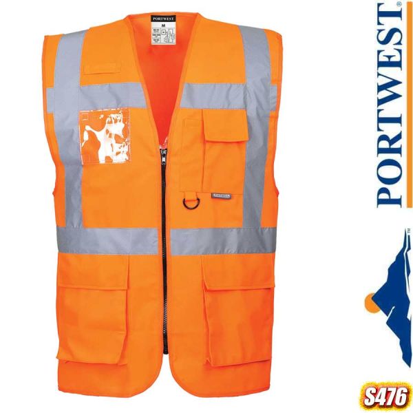 Warnschutz Exekutiv Weste, Berlin, S476, PORTWEST
