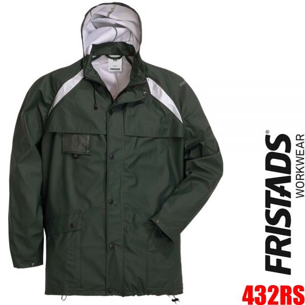 Regenjacke 432 RS - FRISTADS Workwear - 100561-gruen