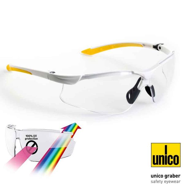 UNICO Sport, Schutzbrille, CSV, Klarglas, 0439000002