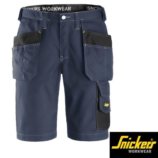 Snickers Workwear, Arbeitsshorts 3023 Rip-Stop-navy,black