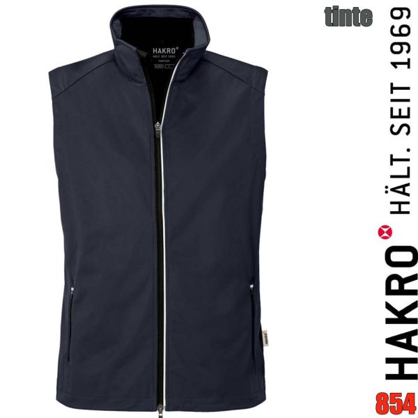 NO. 854 Hakro Light Softshell Weste Edmonton, tinte