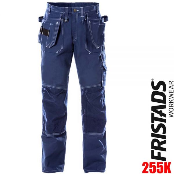Handwerkerhose - Baumwolle - 255K - FRISTADS Workwear - 100282-blau