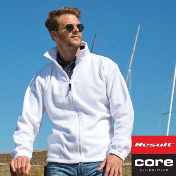 Polartherm Jacket - Result - Qualitäts Fleecejacke - RT36A-weiss