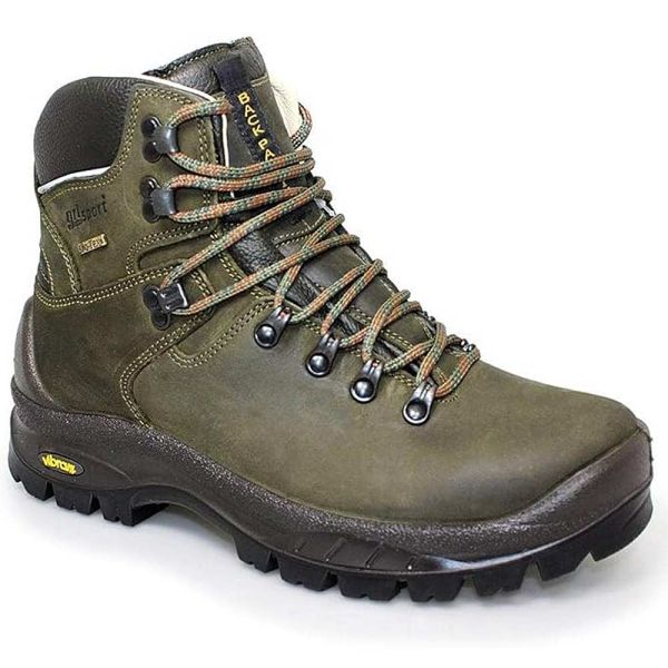 Trekkingschuh GRISPORT dunkelgruen, mit Vibramsohle