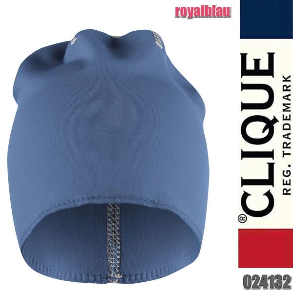 George Mütze aus elastischem Fleece, Clique - 024132, royalblau