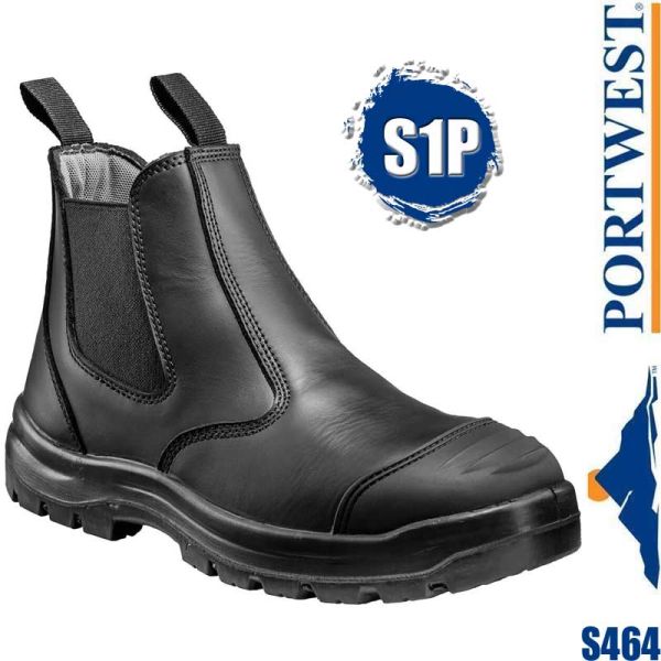 Safety Dealer Stiefel, S1P, FT71, schwarz, PORTWEST