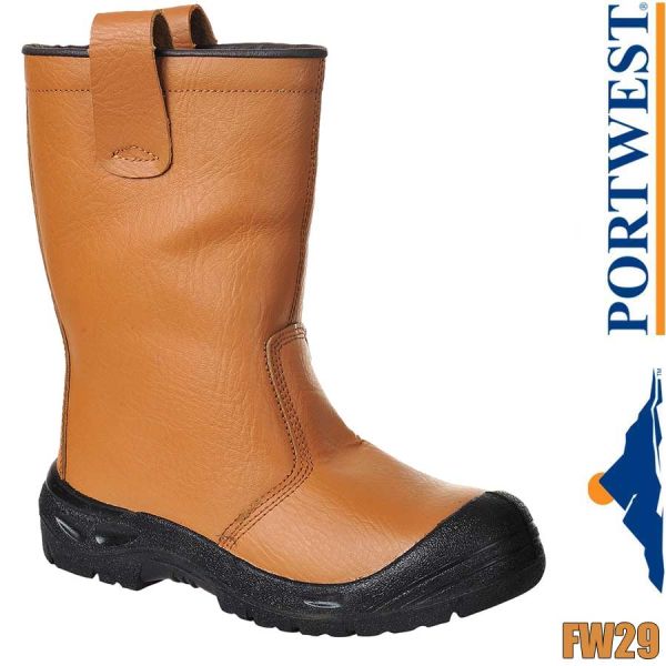 Lederstiefel, Steelite Rigger, FW29, PORTWEST