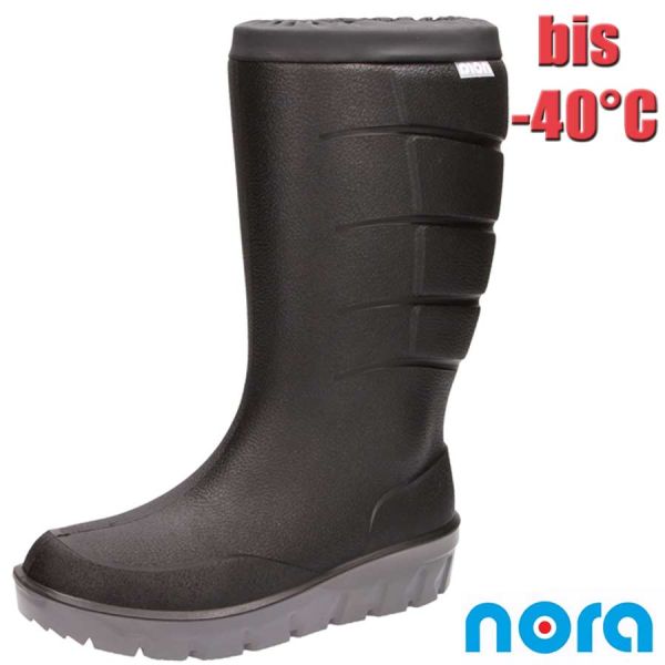 NORA Technic Plus, Winter-Gummistiefel, -40°C, schwarz