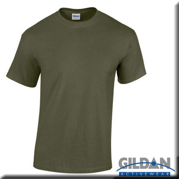 G5000 T-Shirt, Heavy Cotton, , Grün-gelbtöne - GILDAN