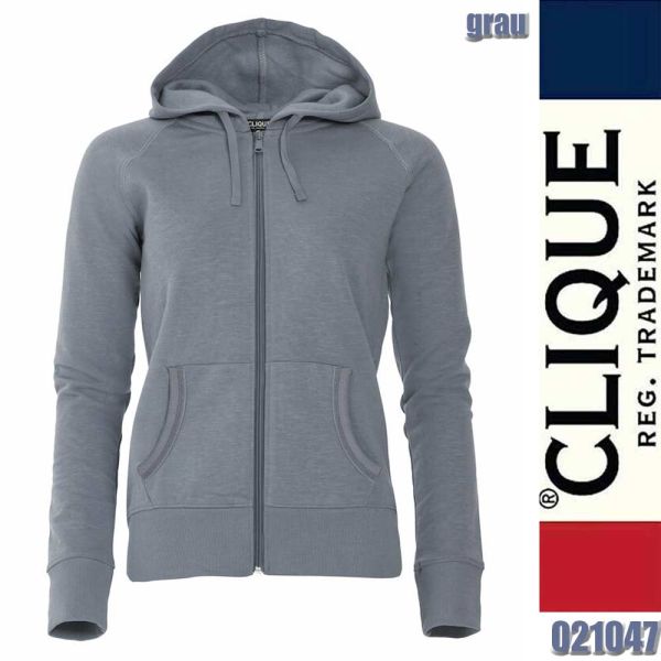 Loris Ladies Sweatjacke mit Kapuze, Clique - 021047