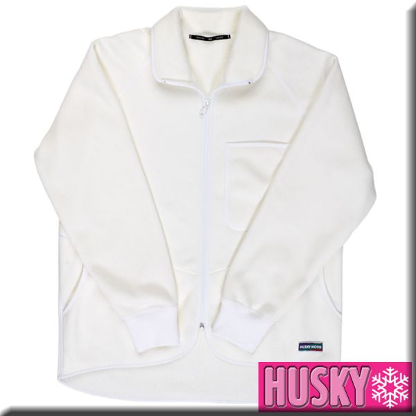 HUSKY-Faserpelz Arbeitsjacke, weiss-1