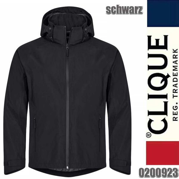 Classic Shell Jacket, Clique - 0200923, schwarz