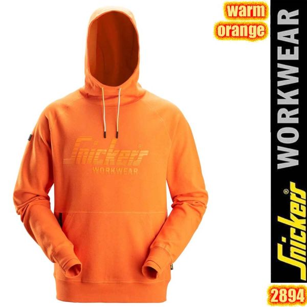 Logo-Hoodie weiches Gewebe, Snickers - 2894