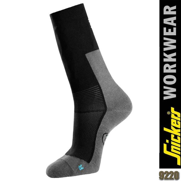37.5® Socken, Grey Melange/Black, Snickers - 9220