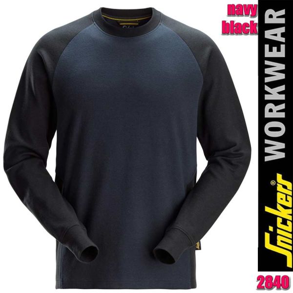 Zweifarbiges Sweatshirt, Snickers - 2840