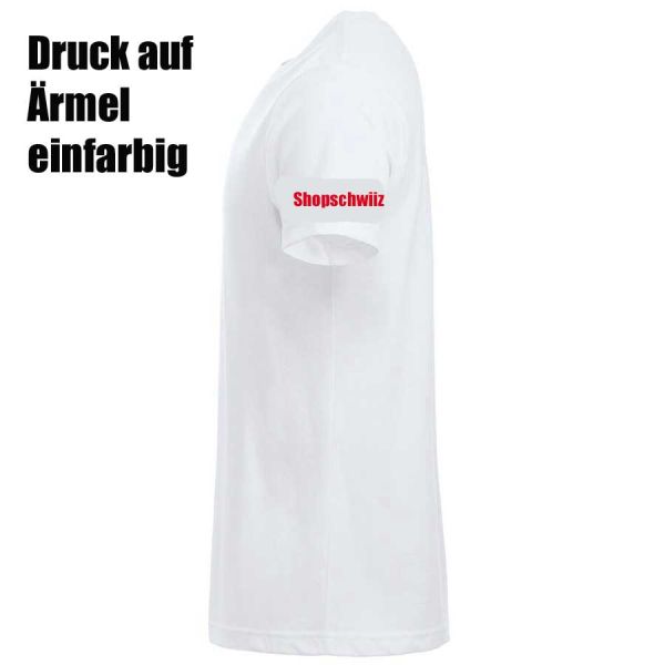 Transfer Druck auf Aermel - einfarbig 1072