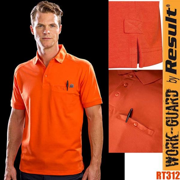 Pocket Polo Shirt, Apex, RESULT, RT312