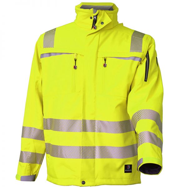 Bormio BRISI Winter Softshelljacke- Leuchtgelb 