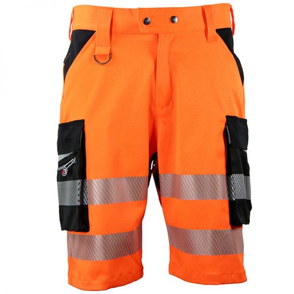 BORMIO RIGI - Warnshorts Leuchtorange - EN20471