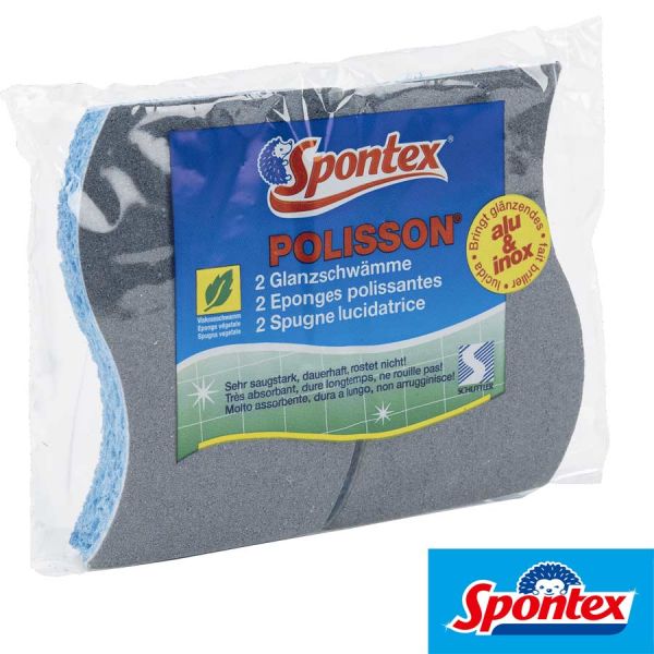 Glanzschwämme, Pfannenreiniger, 2 Stck, SPONTEX,