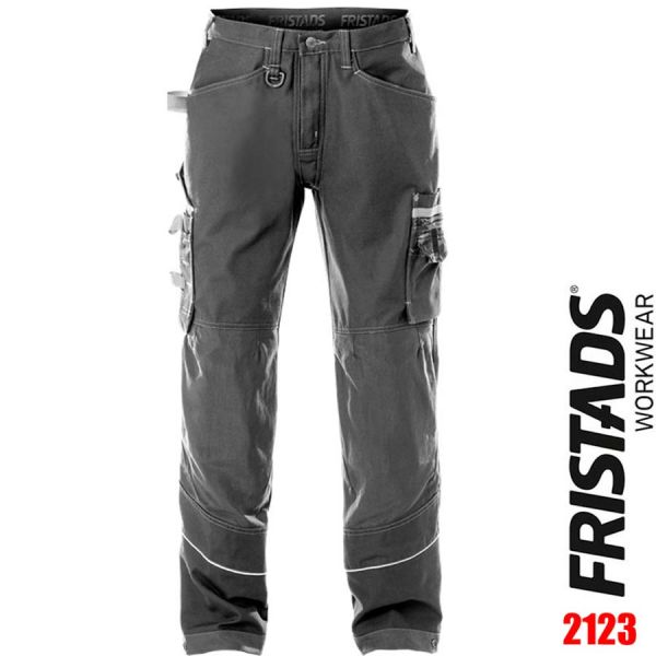 Arbeitshose 2123 CYD - 60% Baumwolle - FRISTADS Workwear-110327-dunkelgrau