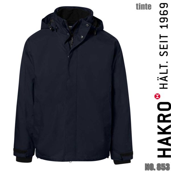 NO. 853 Hakro Atmungsaktive Active Jacke Boston, tinte