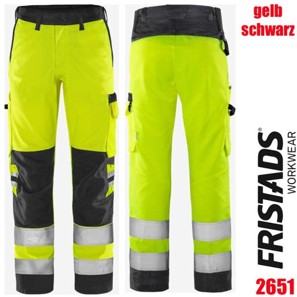 HIGH-VIS Hose, Klasse 2, 2651, FRISTADS Workwear, 131982