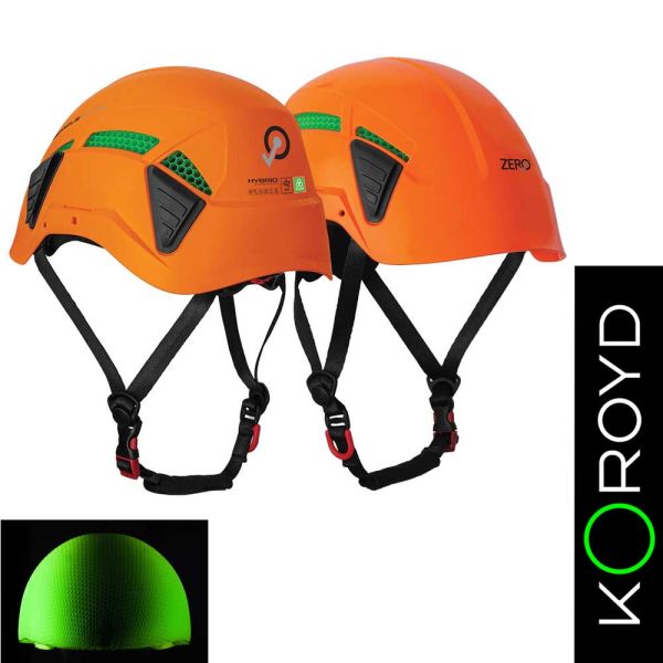 Schutzhelm, KOROYD - ZERO PINNACLE ZERTEC, orange