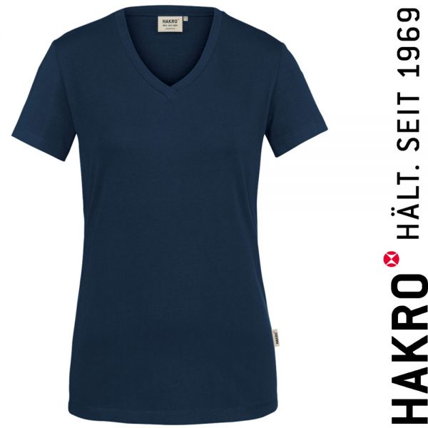 NO. 172 HAKRO DAMEN V-SHIRT STRETCH