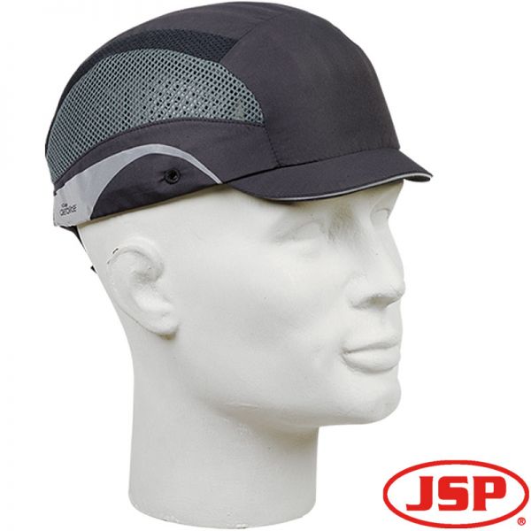 Anstoss-Schirmmütze - schwarz - HARD CAP AEROLITE JSP 