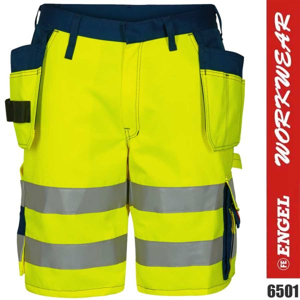 Safety Shorts mit Holstertaschen, EN20471, 6502, ENGEL