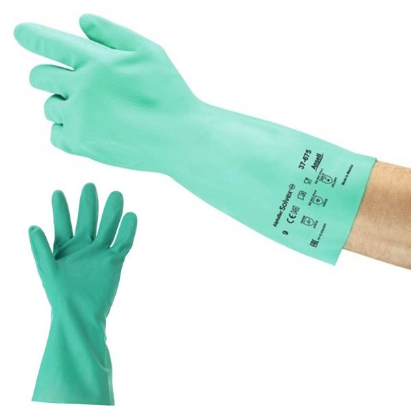 Chem. Schutzhandschuhe AlphaTec Solvex 37-675
