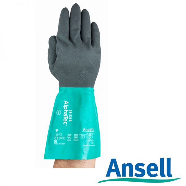 ANSELL SCHUTZHANDSCHUHE - 58-535 B Alpha Tec Nitrilhandschuhe